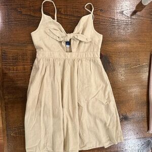 Old Navy Linen Tie Dress